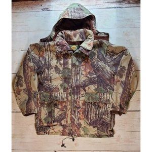 Cabela's Super Slam Realtree Camouflage Hunting Jacket Coat Men's Size M Regular